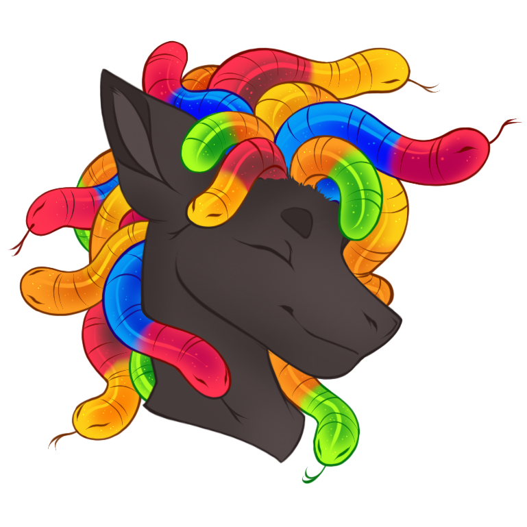 Gummy Worm Mane